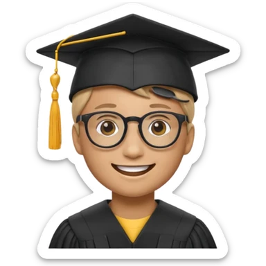 AI emoji for tech student  sticker