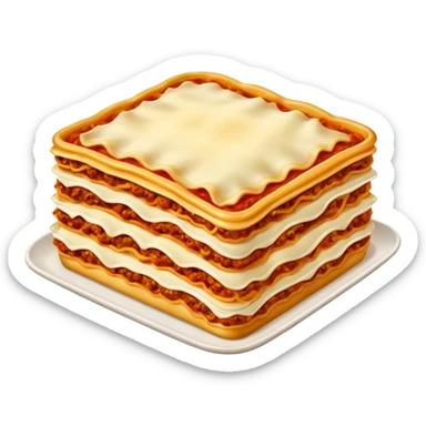 Lasagna sticker
