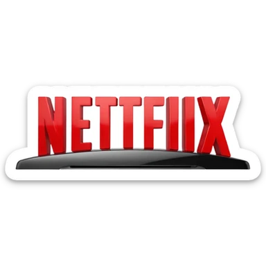 Netflix logo sticker