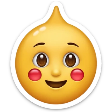 Maak een grappige emoji die je kan sturen bij ongemakkelijke momenten sticker