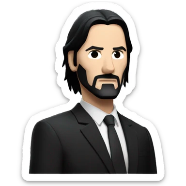 John Wick sticker