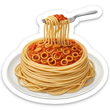 Spaghetti sticker