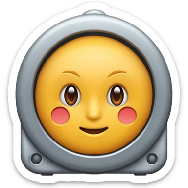 A fat white woman with her legs spread whilst sitting on a white man's face sticker