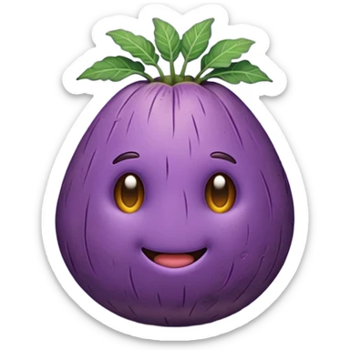 taro potato sticker