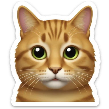 square cat emoji with the word "MVP" in the middle sticker