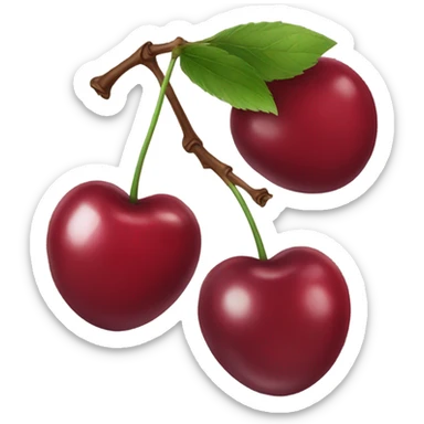 cherry sticker