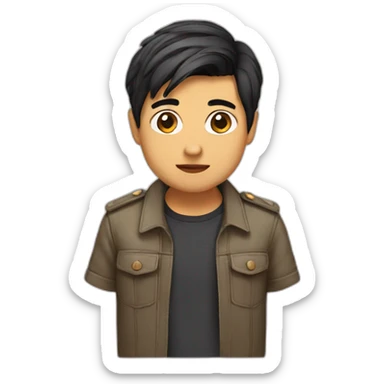 zia esteban Tao sticker