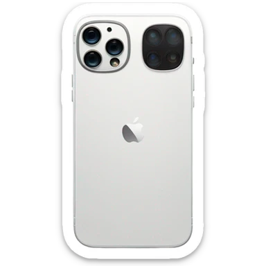 white iPhone 14 Pro sticker