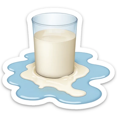 Spilled milk sticker