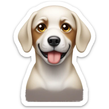 Sort havaniser hund sticker
