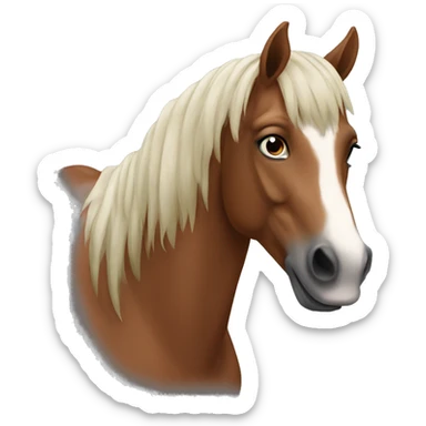 Horse sticker