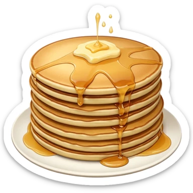 pancake day sticker