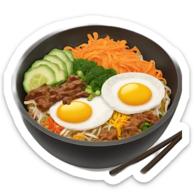 bibimbap sticker