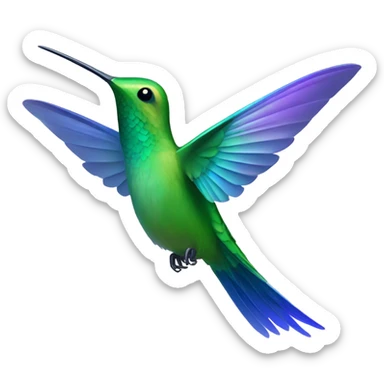 Colibri sticker