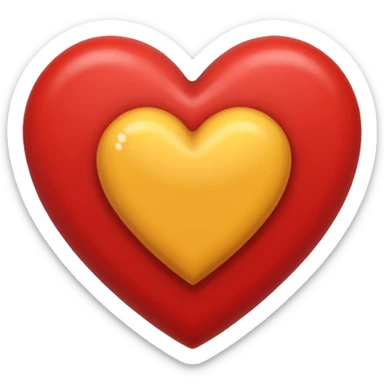 icono de corazon hecho con los dedos sticker