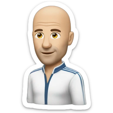 Zidane coup de tête sticker