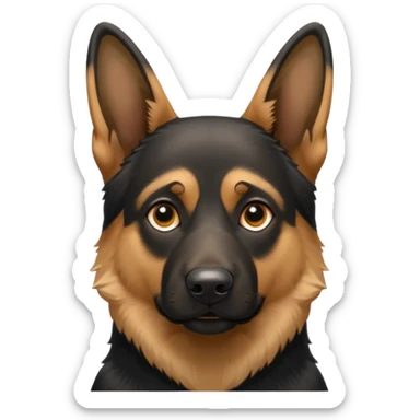 german shepherd sticker