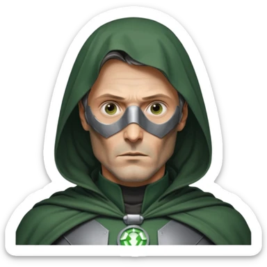 Mads Mikkelsen as Doctor Victor von Doom No mask sticker