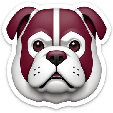 Mississippi state bulldogs sticker
