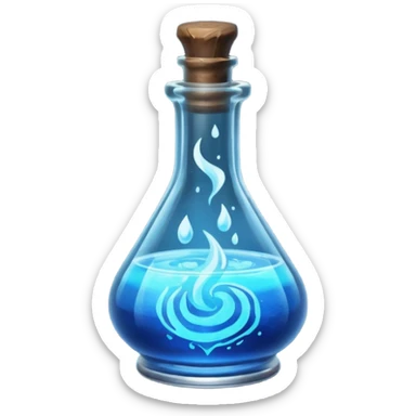 Minimalistic Skyrim Potion sticker