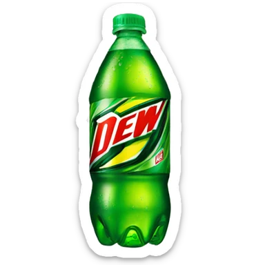 mountain dew sticker