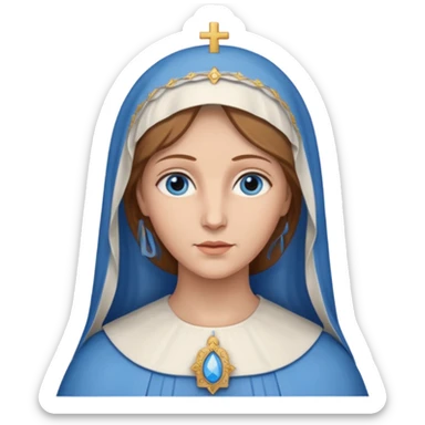 Our lady coredemptorix, holy Mary sticker