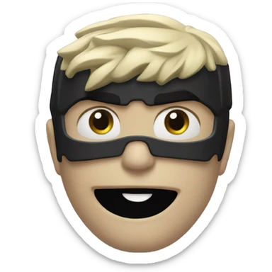 Batman ios 18 style ultra real sticker