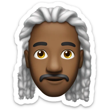 santan Dave from London rap sticker