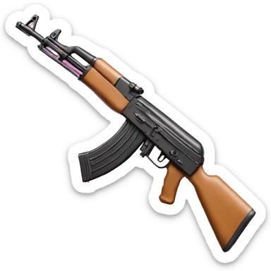  pink ak-47 sticker