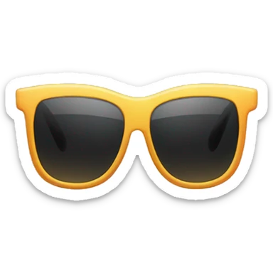 cool sunglasses without face sticker