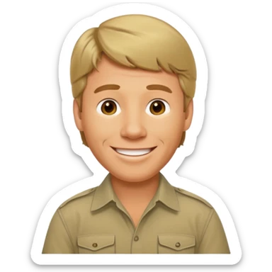 steve irwin sticker