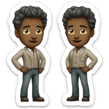 He is a real sigma sticker