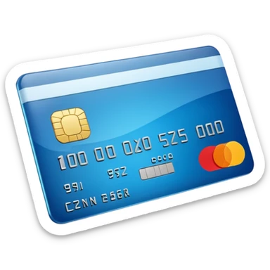 credit card sticker
