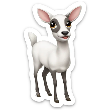  pied de biche sticker