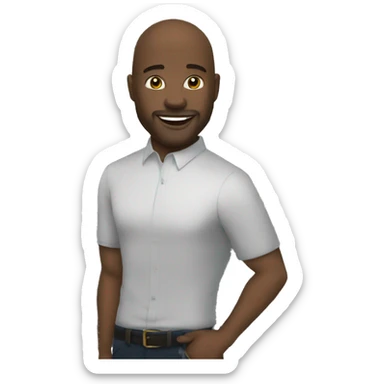 jonathan noble en train de faire la fête sticker