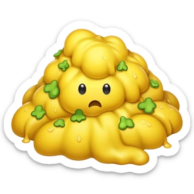 Vomit sticker