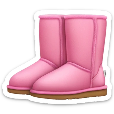 pink UGG boots sticker