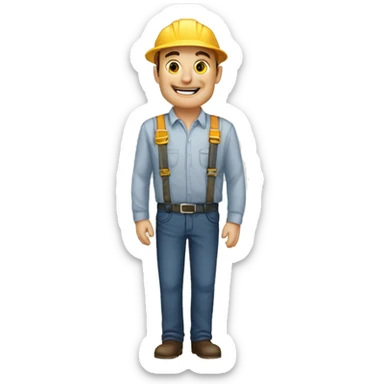 Catridge distributor men sticker