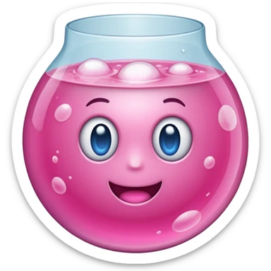 pink buzzball alcohol sticker