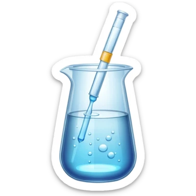 Pipette dish sticker