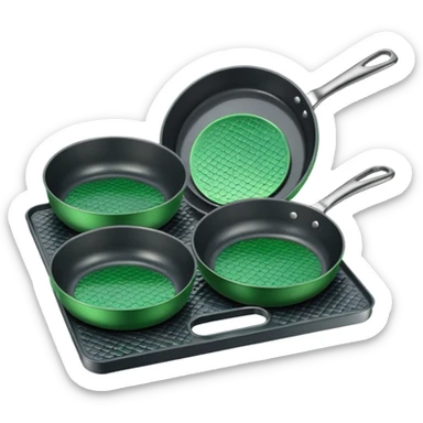 ,anthicScales with Green Pans, sticker