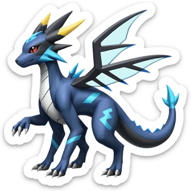 Salandit-Dialga-Zekrom-Umbreon-Silvally-fusion (full body) sticker