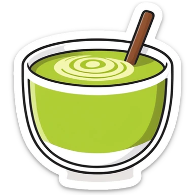 matcha sticker