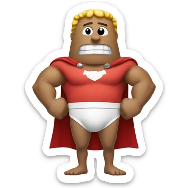 Captain underpants sticker