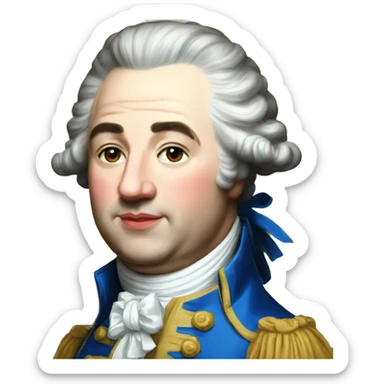 Louis XVI sticker