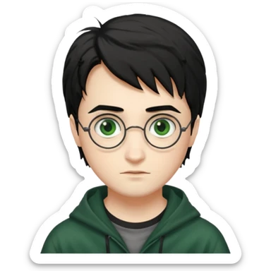 Zrób mi emotkę Harrego potera  sticker