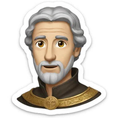 Baldwin IV of Jerusalem Kingdom of Heaven sticker