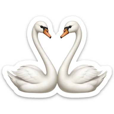 Swans sticker