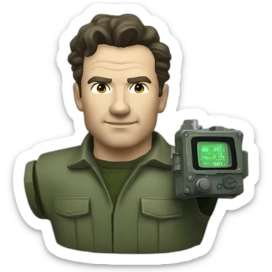 Soviet pip-boy sticker
