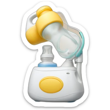 Breast pump sticker